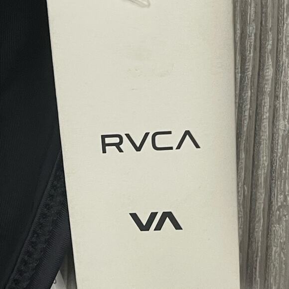 RVCA Foulard French Mid Rise Bikini‎ Bottom in Black Size M NWT - Picture 11 of 11